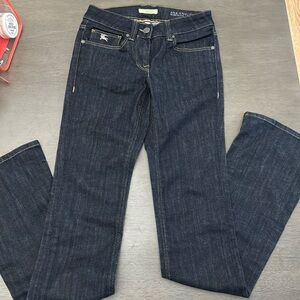 Burberry boot leg jeans size 25